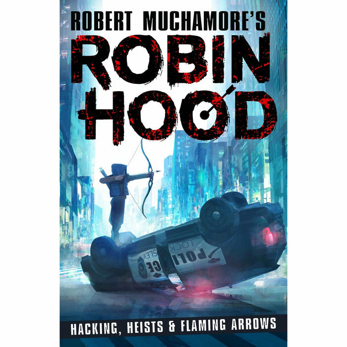 Robin Hood Series 2 Books Collection Set By Robert Muchamore (Piracy Paintballs & Zebras, Hacking Heists & Flaming Arrows) - The Book Bundle