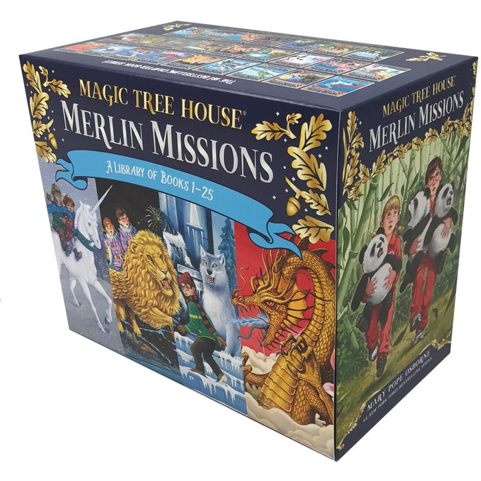 Magic Tree House Merlin Missions #1-25 Boxed Set (Mth Merlin Mission) (Magic Tree House (R) Merlin Mission) - The Book Bundle