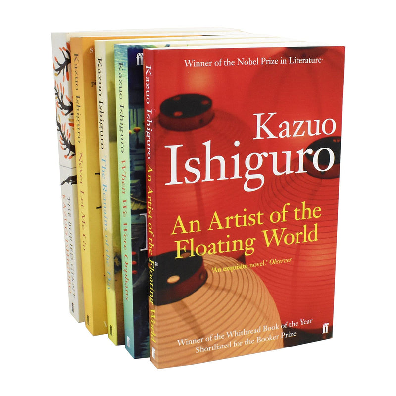 Kazuo Ishiguro Collection 5 Books Collection Set (An Artist of the Floating World) - The Book Bundle