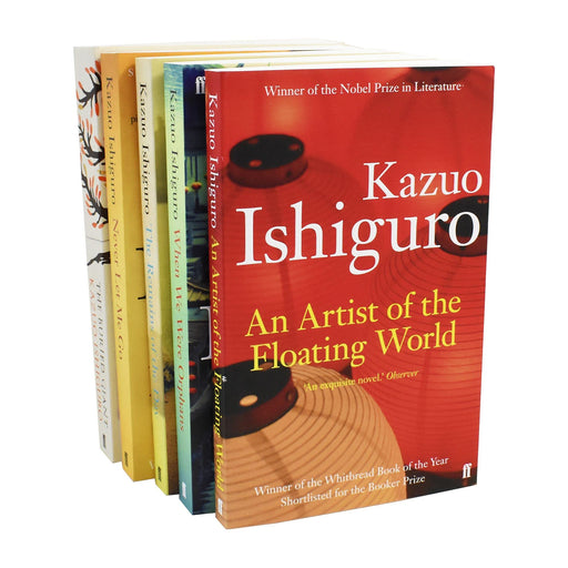 Kazuo Ishiguro Collection 5 Books Collection Set (An Artist of the Floating World) - The Book Bundle