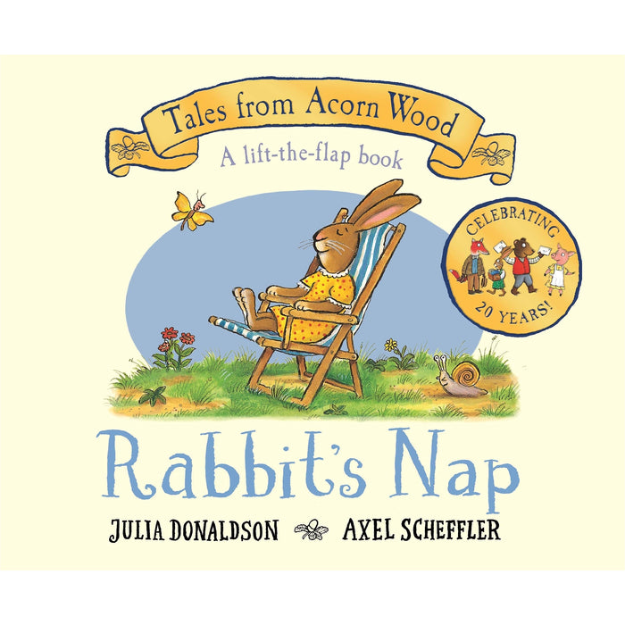 Julia Donaldson Tales From Acorn Wood Series Collection 5 Books Set (Fox's Socks, Hide-And-Seek Pig, Rabbit's Nap, Postman Bear, Cat's Cookbook) - The Book Bundle