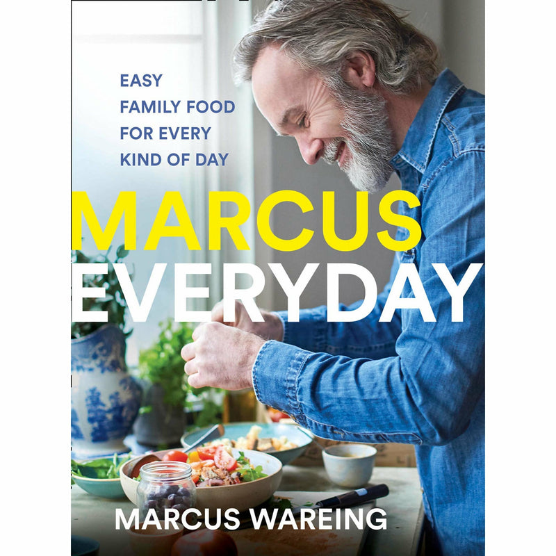 Marcus Wareing's Marcus Everyday and New Classics hardcover book set, featuring non-fiction culinary guides from HarperCollins.
