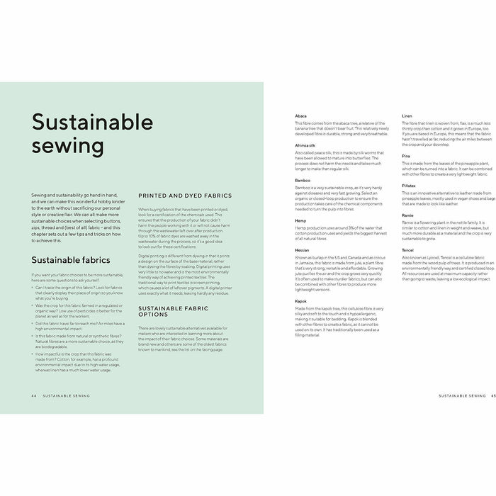 The Great British Sewing Bee: Sustainable Style (sewing projects for adults, beginner or advanced, with eco-friendly dressmaking tips) - The Book Bundle