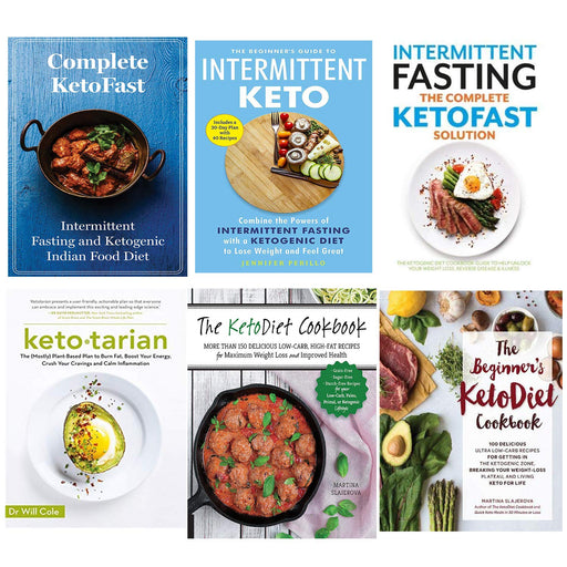 Ketotarian, intermittent keto, ketofast solution, complete ketofast 6 books collection set - The Book Bundle