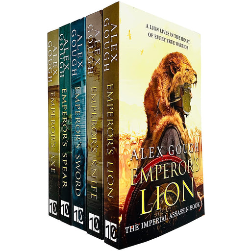 Alex Gough The Imperial Assassin Collection 5 Books Set (Emperor's Sword) - The Book Bundle