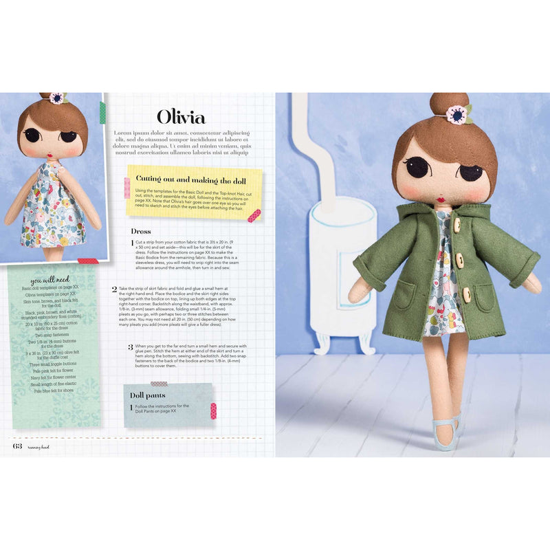 Sew Your Own Dolls: 25 stylish dolls to make and personalize - The Book Bundle