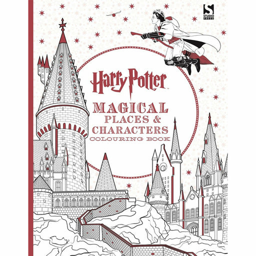 Harry Potter Magical Places and Characters Colouring Book 3 - The Book Bundle