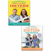 The Hairy Dieters 2 Books Collection Set (The Hairy Dieters Go Veggie, The Hairy Dieters Eat for Life) - The Book Bundle