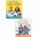 The Hairy Dieters 2 Books Collection Set (The Hairy Dieters Go Veggie, The Hairy Dieters Eat for Life) - The Book Bundle