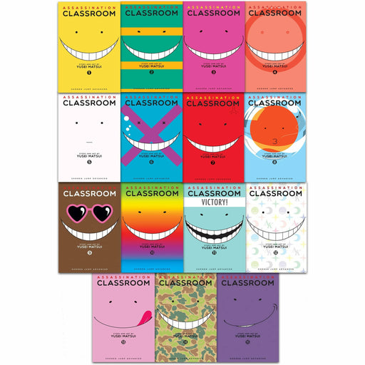 Assassination Classroom Yusei Matsui Volume 1-15 Collection 15 Books Set - The Book Bundle