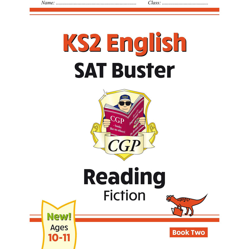 CGP New KS2 English Reading SAT Buster Fiction, Non-Fiction, Poetry, Answer Book 4 Books Collection Set - The Book Bundle