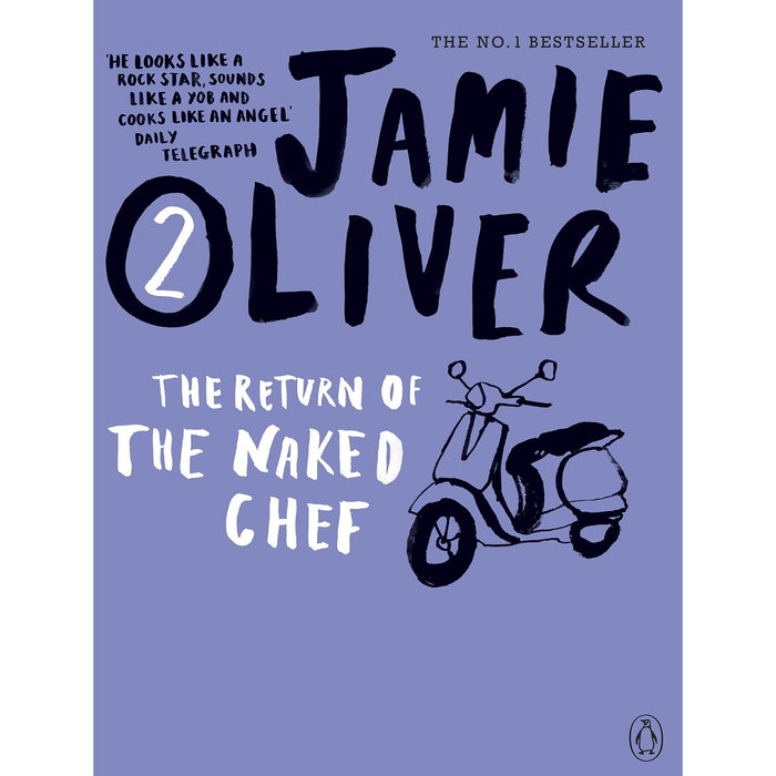Jamie oliver collection 4 books set (the naked chef, the return of the naked chef, happy days with the naked chef, jamie's kitchen) - The Book Bundle