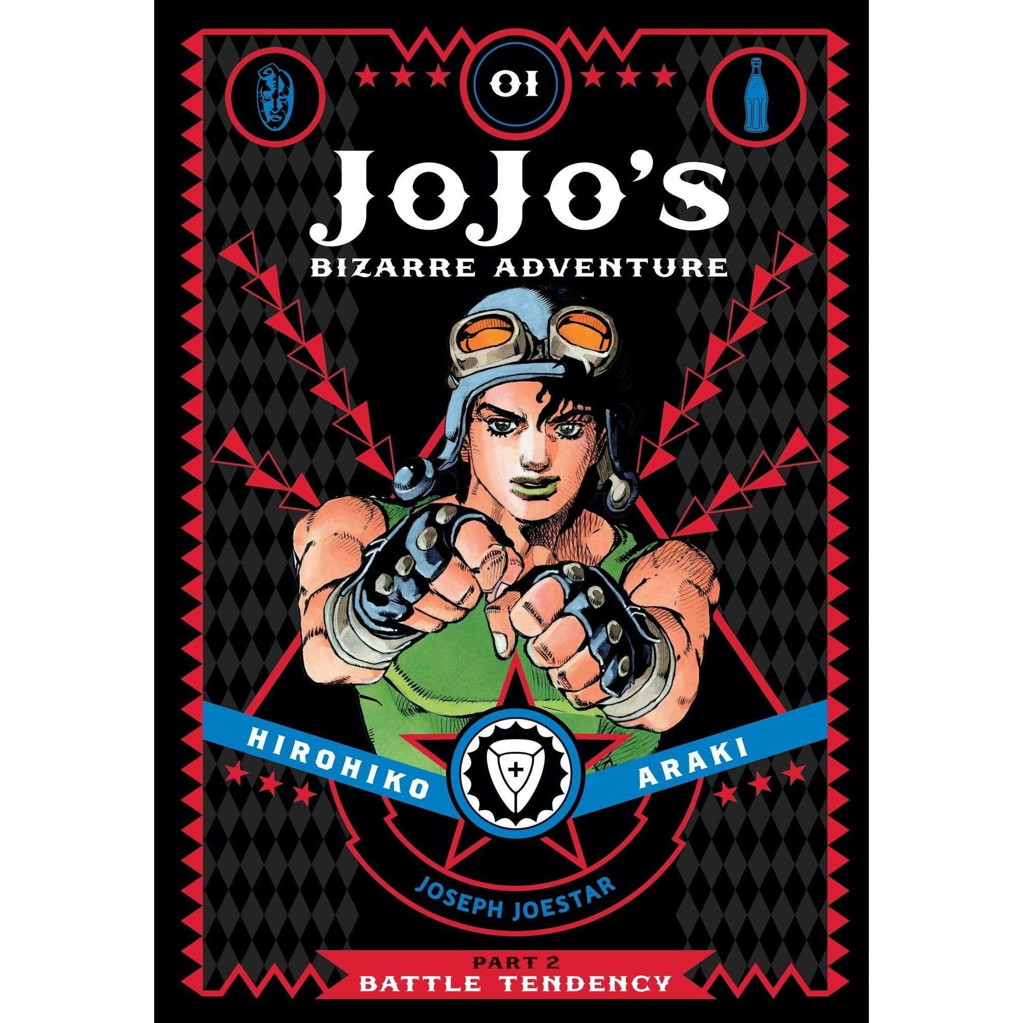 JoJo's Bizarre Adventure 4 Book Set Hirohiko Araki — The Book Bundle