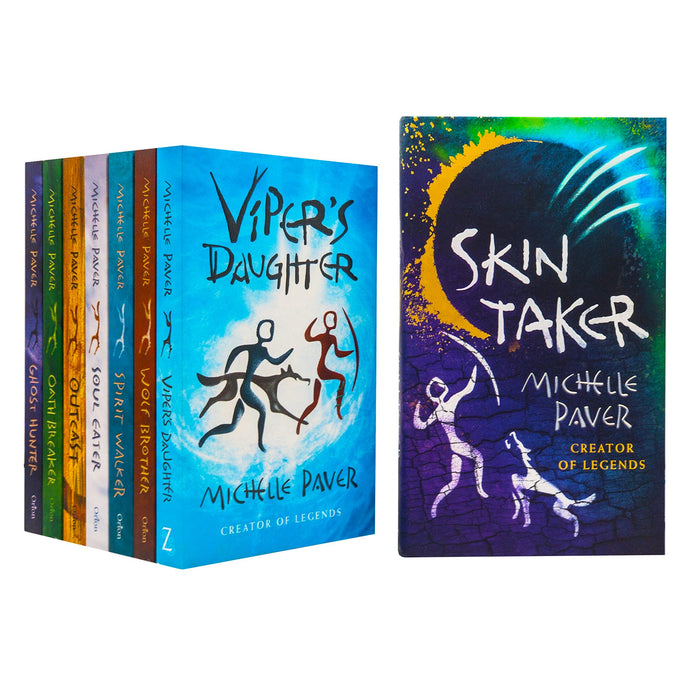 Chronicles of Ancient Darkness Series 8 Books Collection Set By Michelle Paver (Wolf Brother, Spirit Walker) - The Book Bundle