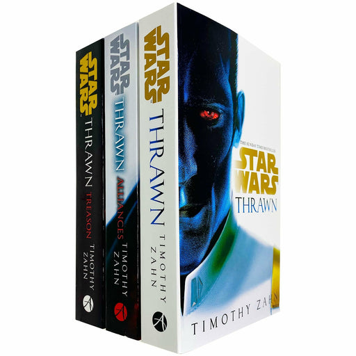 Star Wars: Thrawn Series Books 1 - 3 Collection Set by Timothy Zahn (Thrawn, Alliances & Treason) - The Book Bundle