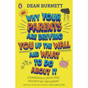 Set of three paperback books from The Art of Being a Brilliant Teenager collection by Andy Cope, Dean Burnett, and David Walliams.