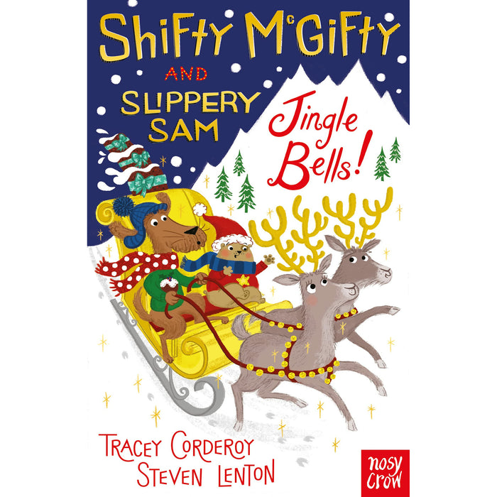 Shifty McGifty and Slippery Sam Collection 4 Books set (The Aliens Are Coming!, Jingle Bells!, Shifty McGifty, Up, Up and Away!, The Spooky School) - The Book Bundle