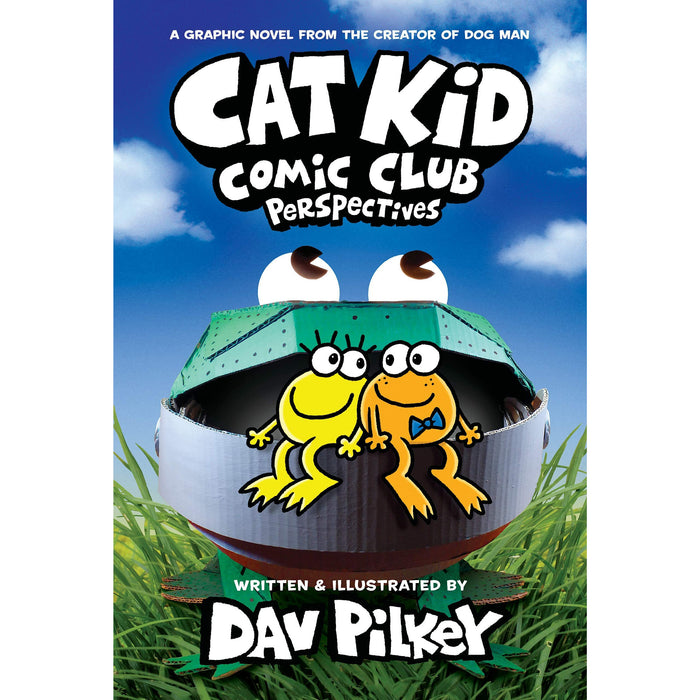 Cat Kid Comic Club Series By Dav Pilkey Collection 2 Books Set (Perspectives) - The Book Bundle