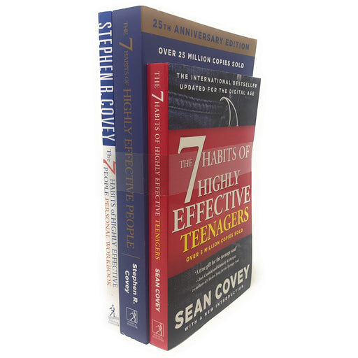 7 habits of highly effective people , Teenagers, and personal workbook for people 3 books collection set - The Book Bundle