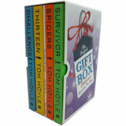 Collection of four paperback fiction books by Tom Hoyle, including The Challenge, Thirteen, Spiders, and Survivor.