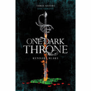 Five paperback books from the Three Dark Crowns series by Kendare Blake, featuring dark fantasy fiction stories.
