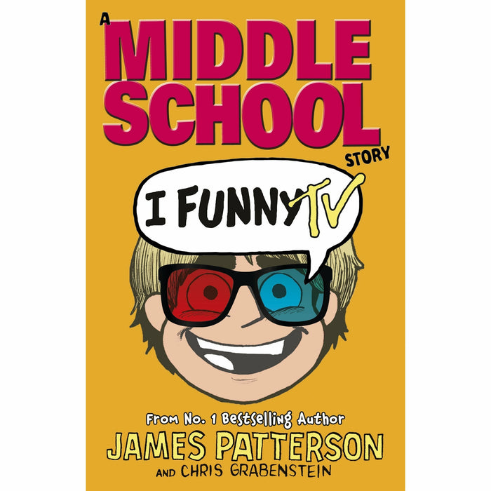 James patterson i funny series 4 books collection set (i funny, i even funnier, i totally funniest, i funny tv) - The Book Bundle