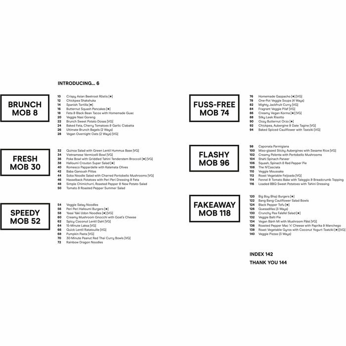 MOB Veggie: Feed 4 or more for under £10 - The Book Bundle