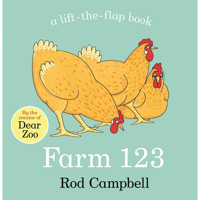Rod Campbell Collection 5 Books Set (It's Mine, My Presents, ABC Zoo, Farm 123, Animal Rhymes) - The Book Bundle