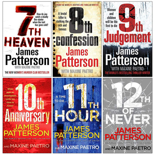 James Patterson Womens Murder Club Series 2 Collection (Books 7 To 12) - The Book Bundle