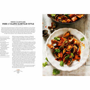 Hardcover of Rick Stein's Long Weekends featuring over 100 European city weekend recipes, by Rick Stein, published by BBC Books.