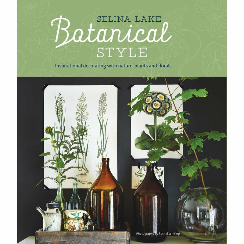 Decorate for a Party & Botanical Style hardcover books set by Holly Becker, Leslie Shewring, and Selina Lake, featuring floral and party decor.