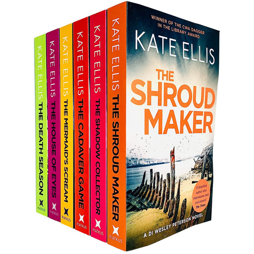 Kate Ellis Wesley Peterson Series Collection 6 Books Set (The Shroud Maker) - The Book Bundle