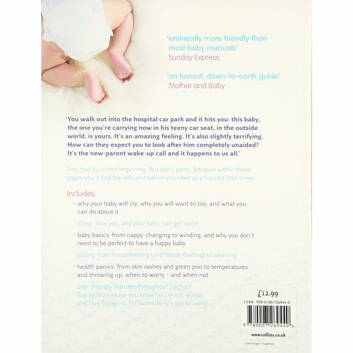 First Time Parent book honest guide to coping brilliantly by Lucy Atkins PB NEW - The Book Bundle