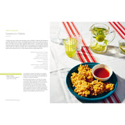 Hardcover of Rosa's Thai Cafe Vegetarian Cookbook by Saiphin Moore, featuring colorful Thai dishes on the cover.
