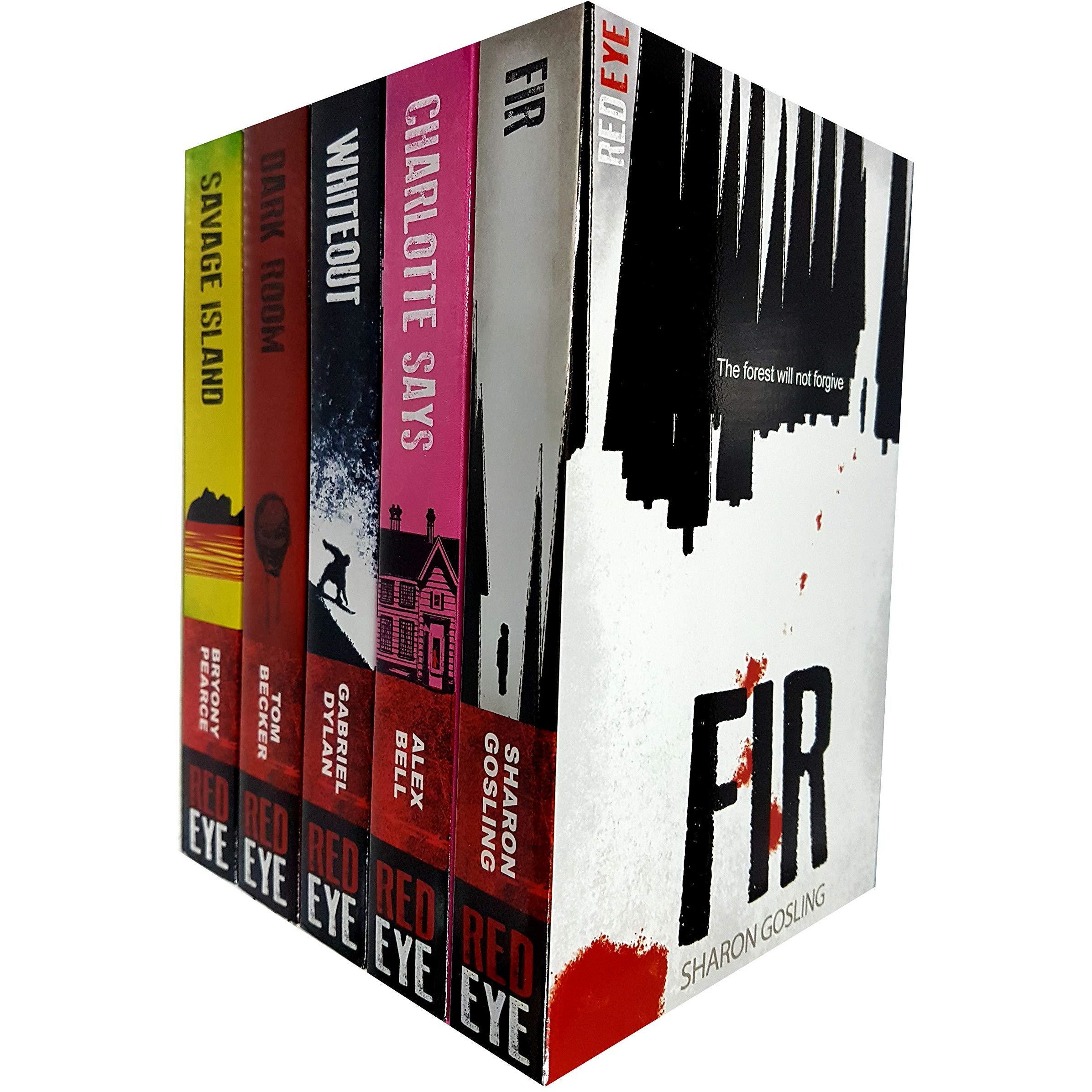 Red Eye Series 5 Books Collection Set ( Series 2- Fir , Charlotte