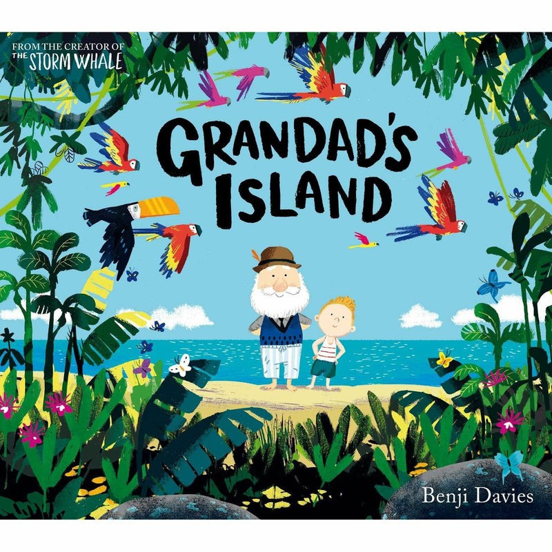 Benji Davies 6 Books Collection Set (Grandad's Island, Grandma Bird, The Storm) - The Book Bundle