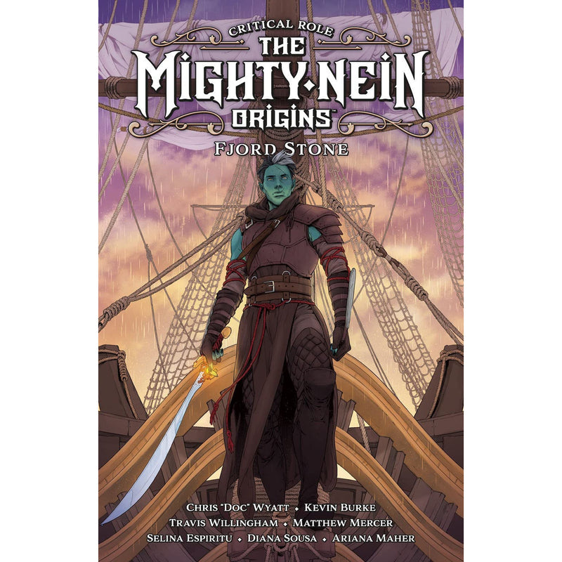 Critical Role The Mighty Nein Origins Collection 3 Books Set (Nott the Brave, Fjord Stone, Yasha Nydoorin) - The Book Bundle
