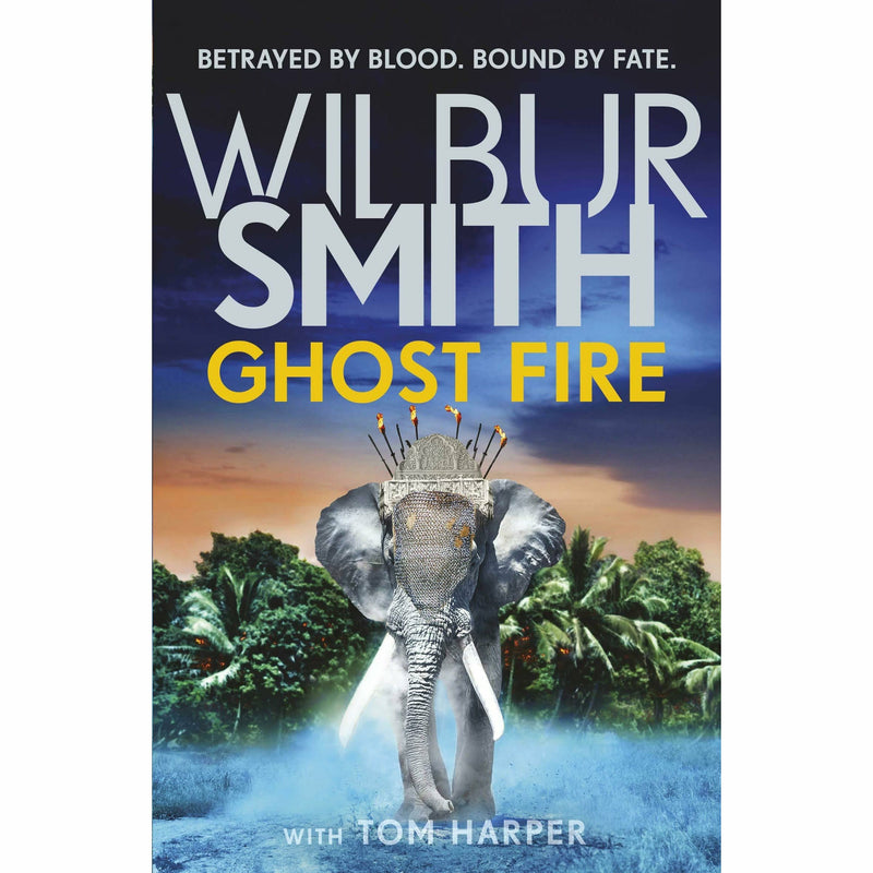 Wilbur Smith Zaffre 5-book collection set with Ghost Fire, Legacy of War, War Cry, The Tiger’s Prey, and Courtney's War books.