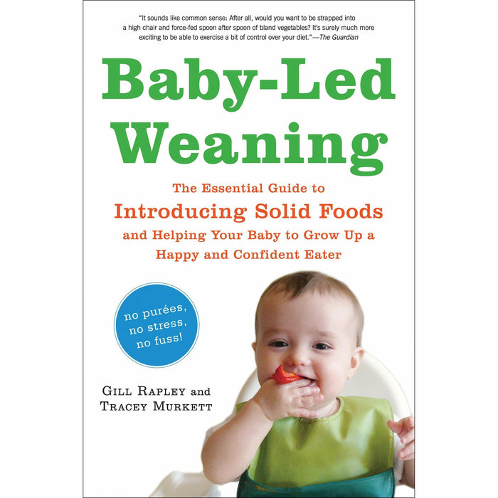 First time parent, baby led weaning gill rapley and baby food matters 3 books collection set - The Book Bundle