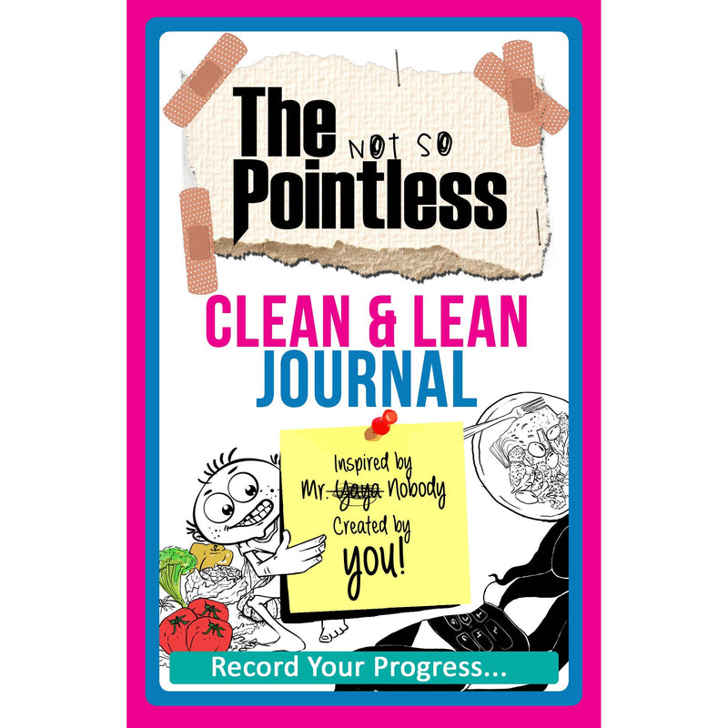 Clean & Lean Warrior Journal and Book Collection - Your blueprint for a strong, lean body, The not so Pointless Clean & Lean 2 Books Bundle - The Book Bundle