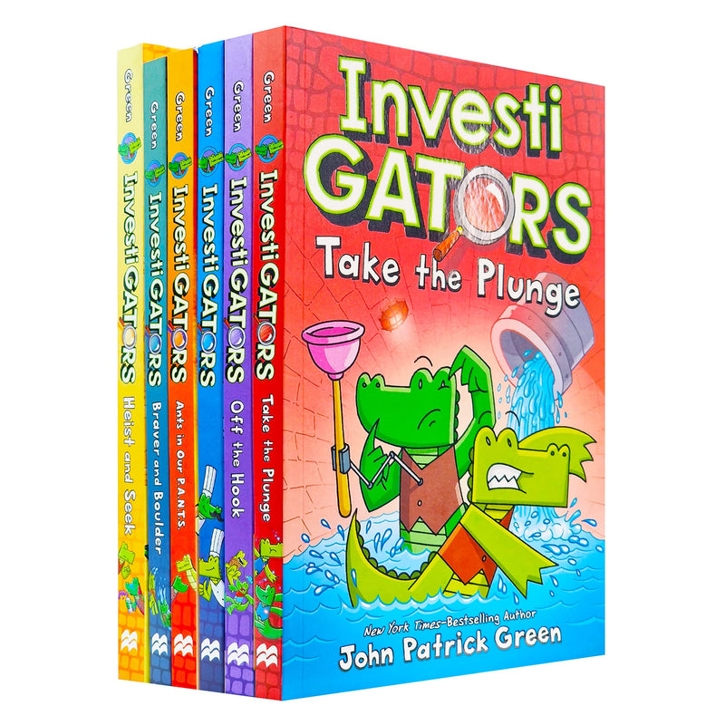 Investigators Series John Patrick Green Collection 6 Books Set - The Book Bundle