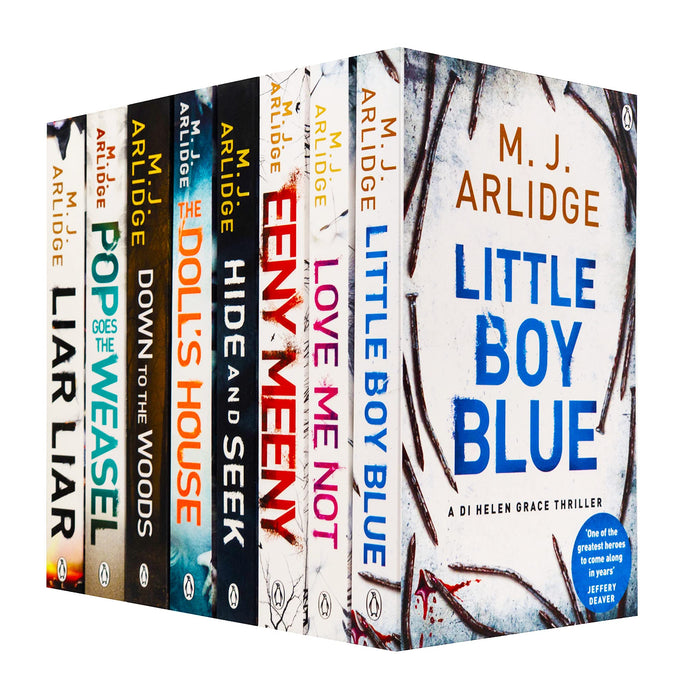 M. J. Arlidge Detective Inspector Helen Grace Series Collection 8 Books Set (Little Boy Blue) - The Book Bundle