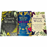 Set of three Arin Murphy-Hiscock books including The Green Witch, The Witch's Book of Self-Care, and The House Witch by Adams Media