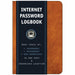Internet Password Logbook (Cognac Leatherette): Keep track of: usernames, passwords, web addresses in one easy & organized location - The Book Bundle