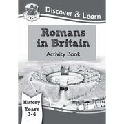 Cgp ks2 history discover and learn 3 books collection set (Ancient Egyptians, Romans in Britain, Ancient Greeks Activity book) - The Book Bundle