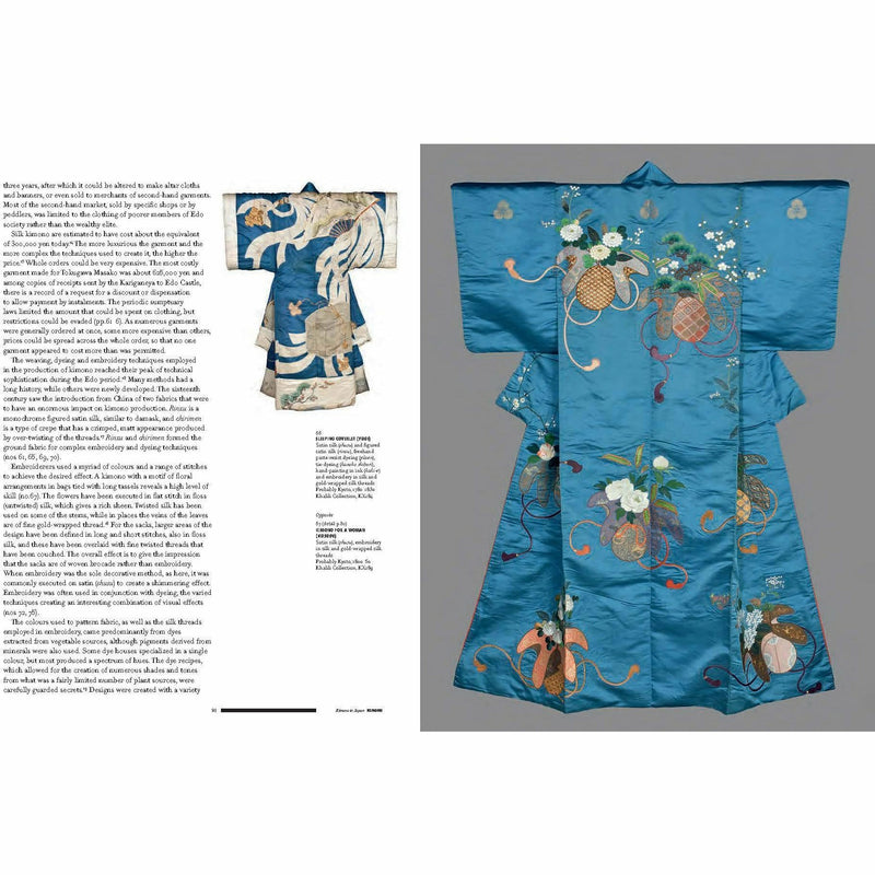 Hardcover book titled "Kyoto to Catwalk" by Anna Jackson, part of V & A Publications, featuring a cover image of a kimono design.