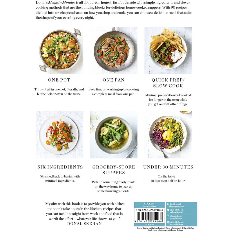 Donal's Meals in Minutes: 90 suppers from scratch/15 minutes prep - The Book Bundle
