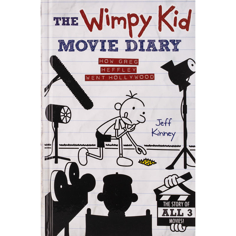 The Wimpy Kid Movie Diary 2 Books Set (The Next Chapter (The Making of The Long Haul), How Greg Heffley Went Hollywood) - The Book Bundle
