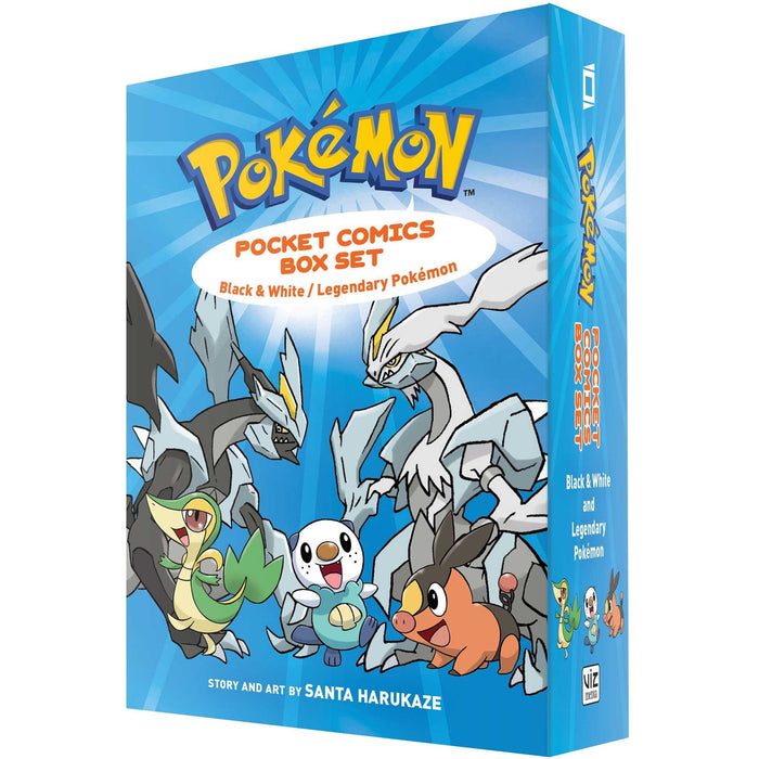 Pokemon Pocket Comics Box Set: Black & White / Legendary Pokemon: Volume 1 - The Book Bundle