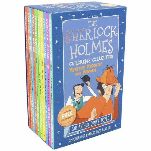 The Sherlock Holmes Children's Collection (Series 2) 10 Books Box Set by  Sir Arthur Conan Doyle (Mystery, Mischief and Mayhem - Easy Classics) - The Book Bundle